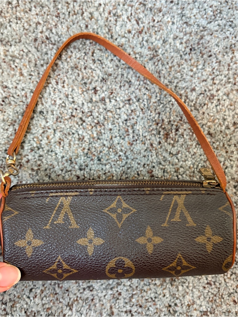 Louis Vuitton Mini Papillon pochette bag monogram vintage authentic - Picture 7 of 11